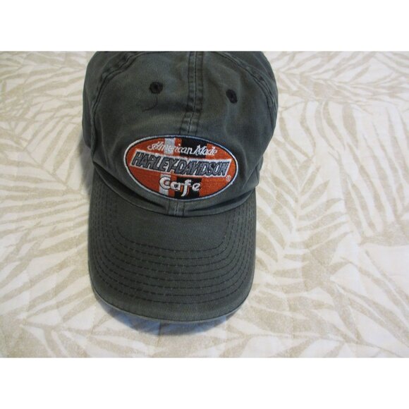 American Made Harley-Davidson Las Vegas Cafe Ball Cap pre-owned Rare Vintage - Picture 1 of 6